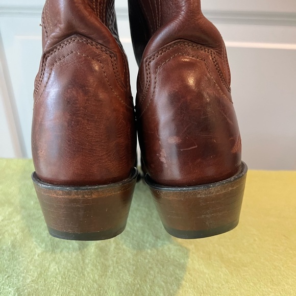 Lucchese Rich Brown Western Boots. Size 7.5 - Picture 6 of 14